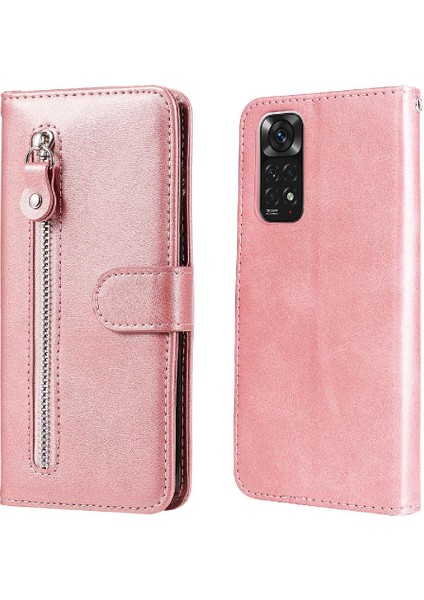Xiaomi Redmi Not 11 Için Kılıf 4g Kart Yuvası Sahipleri Deri Koruyucu (Yurt Dışından)