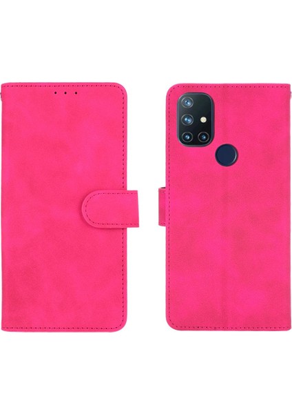 Oneplus Nord N10 Koruyucu Kapak Kartı Ekleme Deri Folyo Için Kılıf (Yurt Dışından)