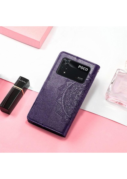 Xiaomi Poco M4 Pro Darbeye Kapak Kapak Zarif Desen Kılıf (Yurt Dışından)