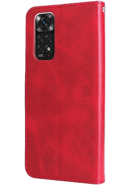 Xiaomi Redmi Not 11 Için Kılıf 4g Kart Yuvası Sahipleri Deri Koruyucu (Yurt Dışından)