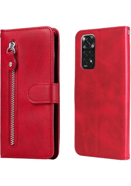 Xiaomi Redmi Not 11 Için Kılıf 4g Kart Yuvası Sahipleri Deri Koruyucu (Yurt Dışından)