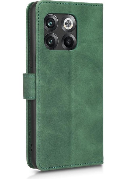 Oneplus 10T 5g Için Kılıf Deri Folio Flip Case Koruyucu Kapak Tam (Yurt Dışından)