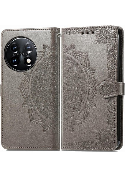 Oneplus 11 Için Kılıf Basit Iş Darbeye Kapak Çevirin Deri Kılıf (Yurt Dışından)