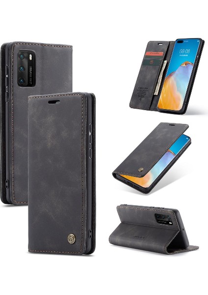 Mellow Shop Huawei P40 Manyetik Kapatma Için Flip Case Darbeye Çevir Folio Kitap Pu (Yurt Dışından)