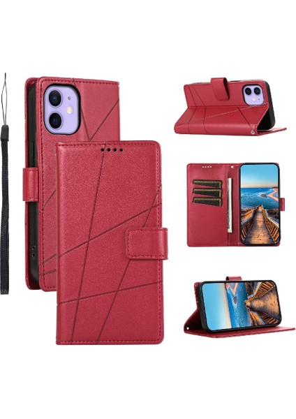 Iphone 12 Mini Darbeye Kickstand Üç Kart Yuvaları Şok Için Flip Case (Yurt Dışından)