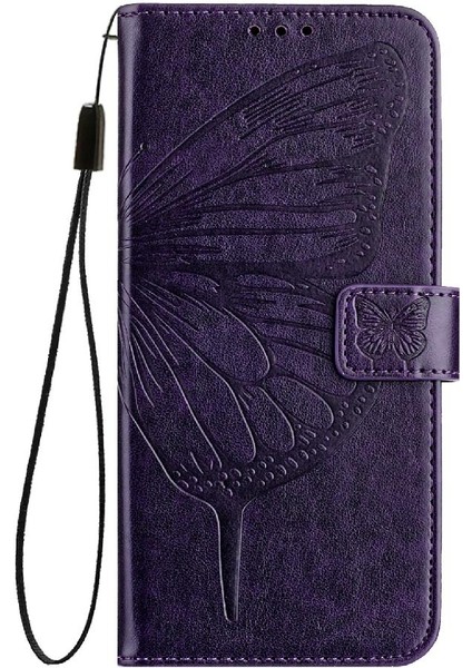 Xiaomi Poco X6 Neo 5g Premium Deri Manyetik Kabartma Flip Case (Yurt Dışından)