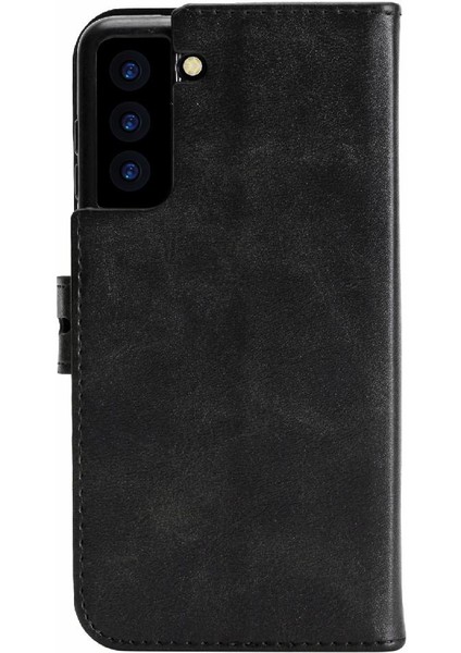 Cüzdan Kılıf Samsung Galaxy S21 Fe 5g Kickstand Için Tüm Yuvarlak Koruma (Yurt Dışından)