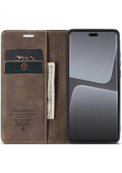 Xiaomi 13 Lite Için Flip Case Kılıf Kart Yuvası Kickstand Manyetik Kapatma Pu (Yurt Dışından) fırsatları