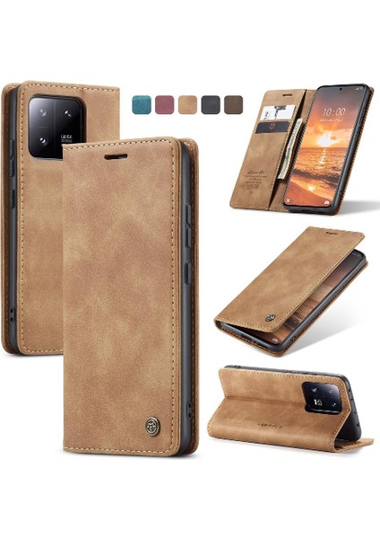 Xiaomi 13 Pro Için Flip Case Manyetik Kapatma Darbeye Çevir Folio Kitap Pu (Yurt Dışından)