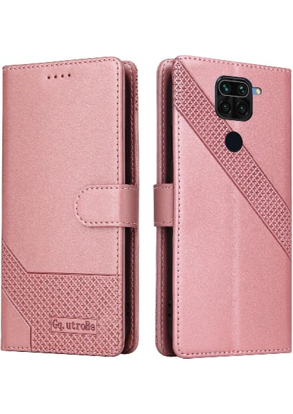 Xiaomi Redmi Not 9 Için Flip Case 4g Kickstand Darbeye 4 Köşe Üç (Yurt Dışından)