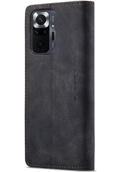 Xiaomi Redmi Not 10 Için Flip Case Pro Max Flip Folio Kitap Kılıf Kart Yuvası (Yurt Dışından)