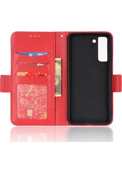 Samsung Galaxy S22 Pu Deri Kart Yuvaları Tutucu Yan Toka (Yurt Dışından) fiyatları