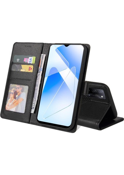 Oppo Oppo 5g Premium Deri Kickstand Darbeye 4 Köşe Için Flip Case (Yurt Dışından)