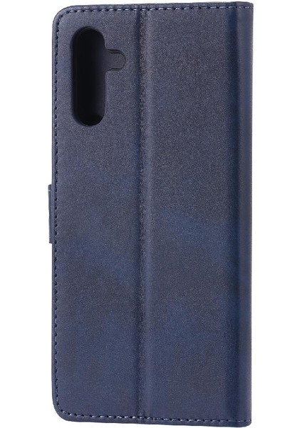 Samsung Galaxy A14 5g Kabartmalı Kickstand Manyetik Kapatma Için Cüzdan Kılıf (Yurt Dışından)