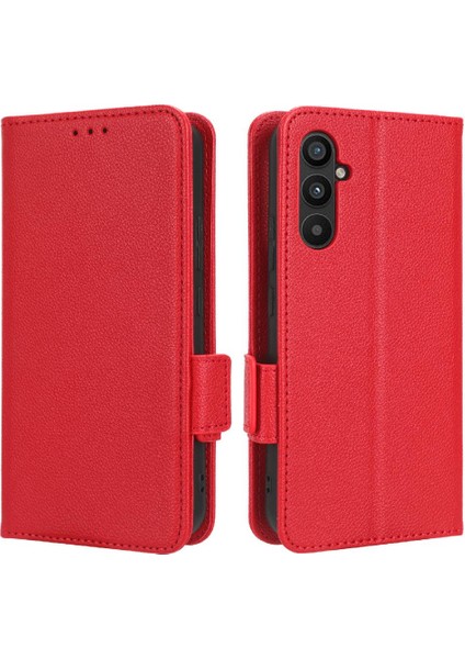 Samsung Galaxy M54 5g Yan Toka Manyetik Kart Yuvaları Tutucu Pu (Yurt Dışından)
