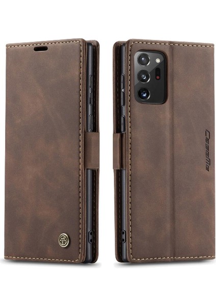 Samsung Galaxy NOTE20 Ultra Kılıf Için Flip Case Kart Yuvası Kickstand Vintage (Yurt Dışından)