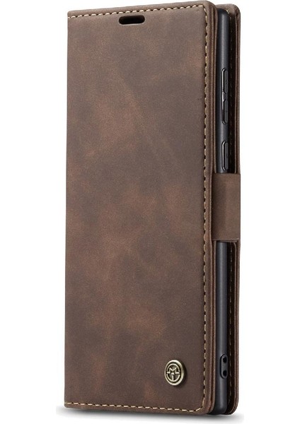 Samsung Galaxy NOTE20 Ultra Kılıf Için Flip Case Kart Yuvası Kickstand Vintage (Yurt Dışından)