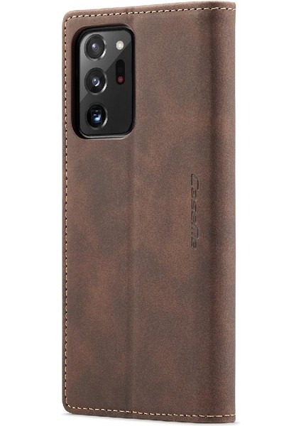 Samsung Galaxy NOTE20 Ultra Kılıf Için Flip Case Kart Yuvası Kickstand Vintage (Yurt Dışından)