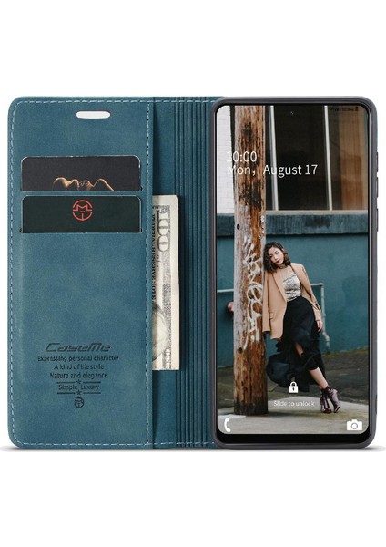 Samsung Galaxy A72 Flip Folio Kitap Kılıf Için Flip Case Kart Yuvası Kickstand (Yurt Dışından) fırsatları