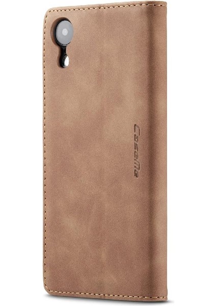 Iphone Xr Flip Folio Kitap Vintage Pu Deri Cüzdan Kılıf Için Flip Case (Yurt Dışından) modelleri