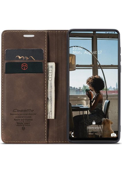 Samsung Galaxy A72 Flip Folio Kitap Kılıf Için Flip Case Kart Yuvası Kickstand (Yurt Dışından) modelleri