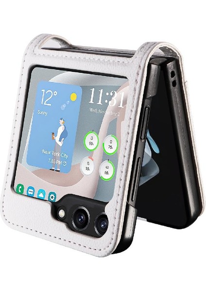 Samsung Galaxy Z Flip 5 Cüzdan Için Kılıf Yan Toka Kart Yuvaları Tutucu Pu (Yurt Dışından) indirimleri