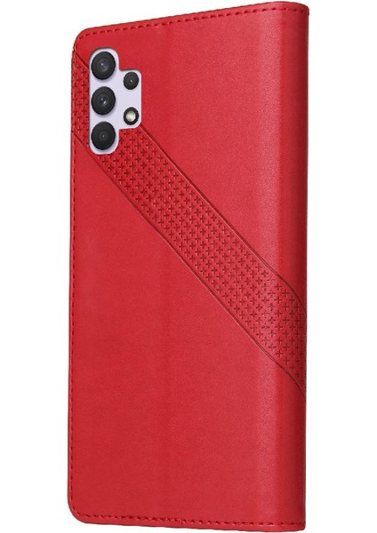 Samsung Galaxy A32 4g 4 Köşe Koruma Üç Kart Yuvaları Için Flip Case (Yurt Dışından) indirimleri