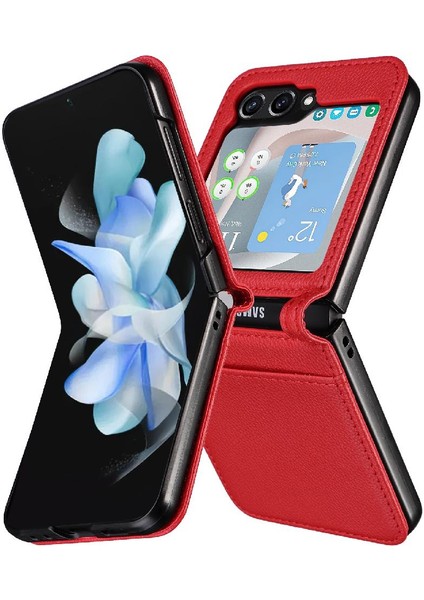 Samsung Galaxy Z Flip 5 Cüzdan Için Kılıf Yan Toka Kart Yuvaları Tutucu Pu (Yurt Dışından) fırsatları