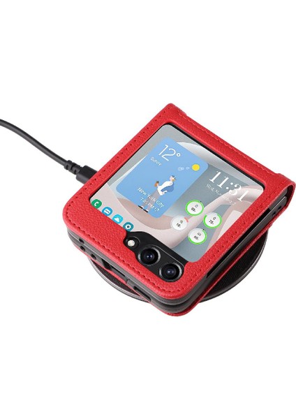 Samsung Galaxy Z Flip 5 Cüzdan Için Kılıf Yan Toka Kart Yuvaları Tutucu Pu (Yurt Dışından) indirimleri