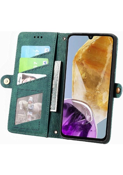 Samsung Galaxy M15 Için Flip CASE/F15 5g Cüzdan Darbeye Kapak Kılıf (Yurt Dışından)