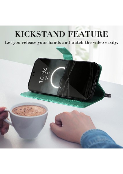 Huawei Huawei Pu Deri Flip Kickstand Darbeye Kapak Için Kılıf ile Kart (Yurt Dışından)