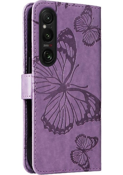 Sony Xperia 1 Vi 2024 Için Kılıf Pu Deri Darbeye Kapak Flip Kickstand (Yurt Dışından) fırsatları