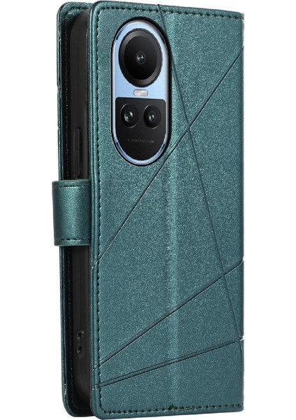 Oppo Oppo 10 5g Için Flip Case Darbeye Üç Kart Yuvaları Şok Emici (Yurt Dışından)
