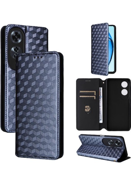 Oppo A60 4g 3D Desen Kart Yuvaları Için Kılıf Tutucu Pu Deri Manyetik (Yurt Dışından) indirimleri