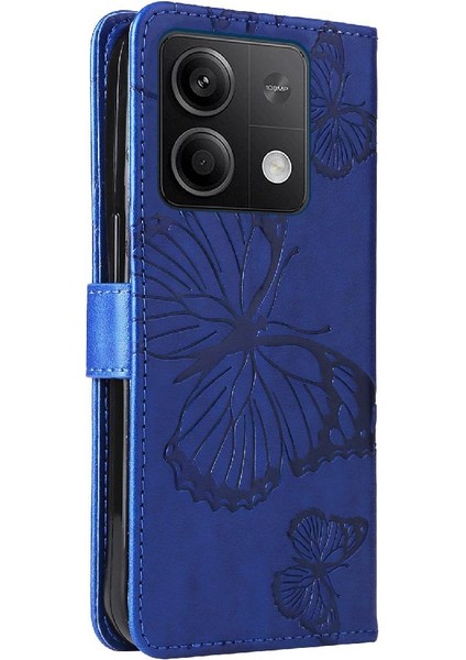 Xiaomi Redmi Not 13 Için Kılıf 5g Pu Deri Manyetik Kapak Darbeye Çevir (Yurt Dışından)