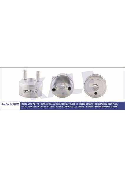 KLR-344390 Yağ Soğutucusu Caddy-Golf5-Golf6-Jetta-A3 1.4...