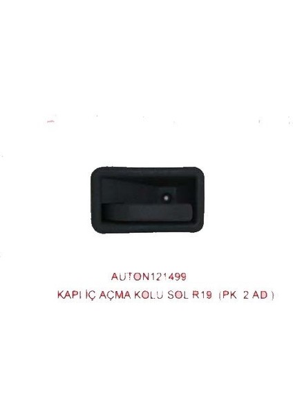 BRN-014 Kapı Iç Açma Kolu Sol R19