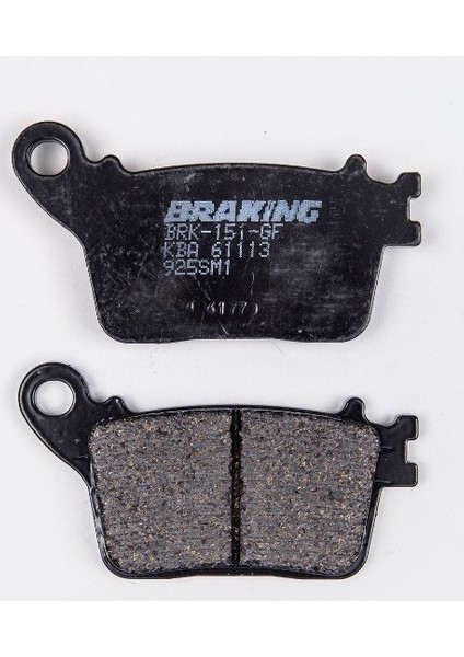 Honda Cbr 600 Rr Arka Fren Balatası Yarı Metalik 925SM1