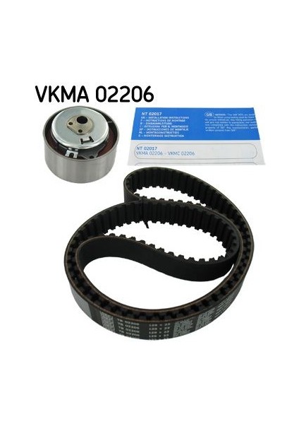 SKF-VKMA02206 Eksantrik Gergi Kiti 129×220 Doblo 01 Palıo...