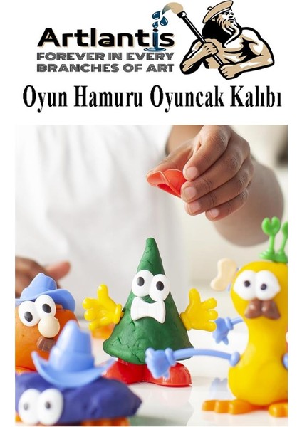 Oyun Hamuru Oyuncak Merdane Silindir Kesici Şekiller Kalıp Enjektör Seti 1 Paket Okul Öncesi Kreş Anasınıfı Etkinlik