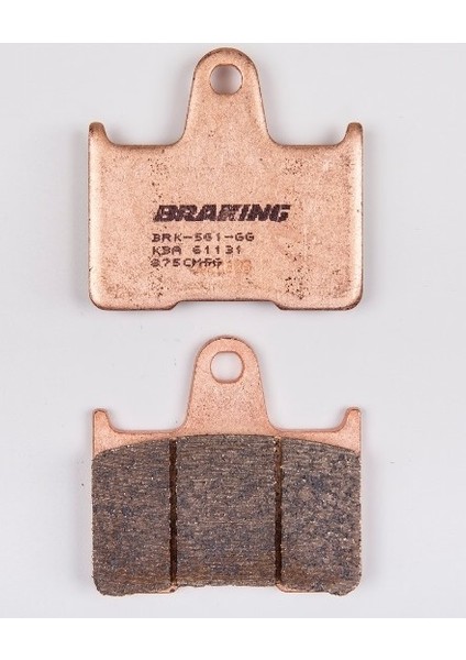 Kawasaki Gtr 1400 Arka Fren Balatası Sinterli 875CM56