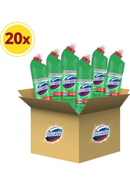 Yoğun Kıvamlı Çamaşır Suyu Dağ Esintisi 750 ml X20