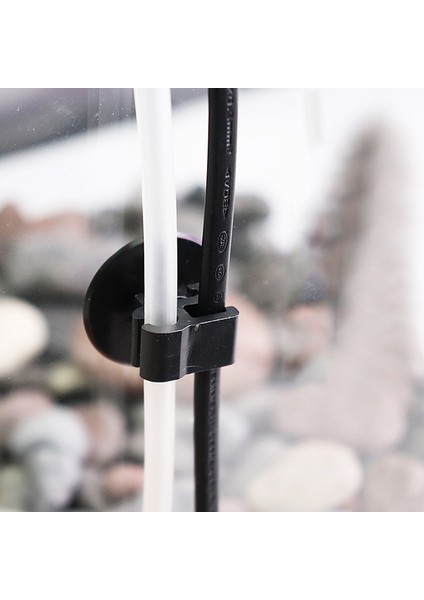 Siyah Stil Akvaryum Vantuz Emme Hortumu Pompa Klipsi Ev ve Ofis Için Siyah Oksijen Tüpü Güç Kablosu Toka Fincan Klipleri Aksesuarları (Yurt Dışından) modelleri