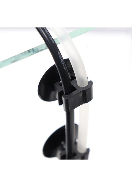 Siyah Stil Akvaryum Vantuz Emme Hortumu Pompa Klipsi Ev ve Ofis Için Siyah Oksijen Tüpü Güç Kablosu Toka Fincan Klipleri Aksesuarları (Yurt Dışından) fırsatları