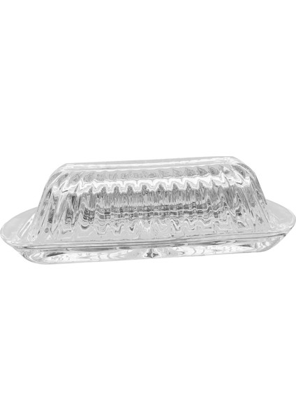 Temizle Cam Tereyağı Yemekleri Klasik Tereyağı Tabağı Yemek Mutfak Tezgahı 17.5CMX8CMX6CM (Yurt Dışından) fiyatları