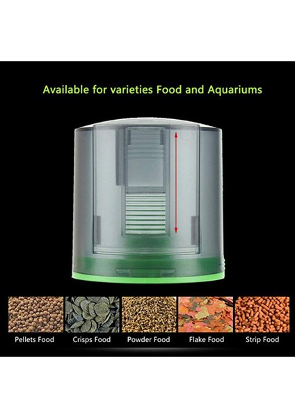 Otomatik Balık Besleyici Akvaryum Dijital Balık Tankı Elektrik Plastik Zamanlayıcı Besleyici Gıda Besleme Dağıtıcı Aracı (Yurt Dışından) modelleri