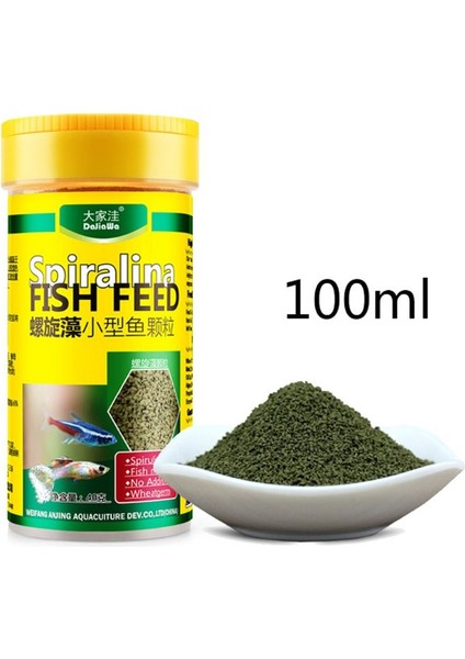 No.1 Tarzı Spirulina Gıda Akvaryum Balık Tankı Için Tropikal Balık Besleme Renk Gelişmiş Gıda (Yurt Dışından)