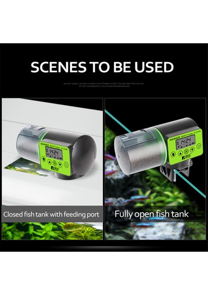 Bir Stil Yazın Akıllı Otomatik Balık Besleyici Akvaryum Balık Kase Elektrik Zamanlayıcı Besleyici Gıda Besleme 200ML Büyük Kapasiteli Balık Besleyici Aracı (Yurt Dışından) modelleri