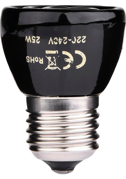 50W Tarzı Seramik Pet Isıtma Lambası Uzak Kızılötesi 25W 50W 75W W Isı Ampulü (Yurt Dışından) fiyatları