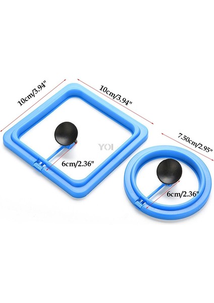 Daire Stili S Beden Besleme Halkası Akvaryum Balık Tankı Istasyonu Yüzer Gıda Katranı Besleyici Squarecircle (Yurt Dışından) fiyatları